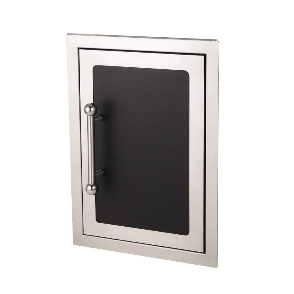 Fire Magic 14" Echelon Black Diamond Vertical Single Access Door w/ Soft Close (53920HSC)
