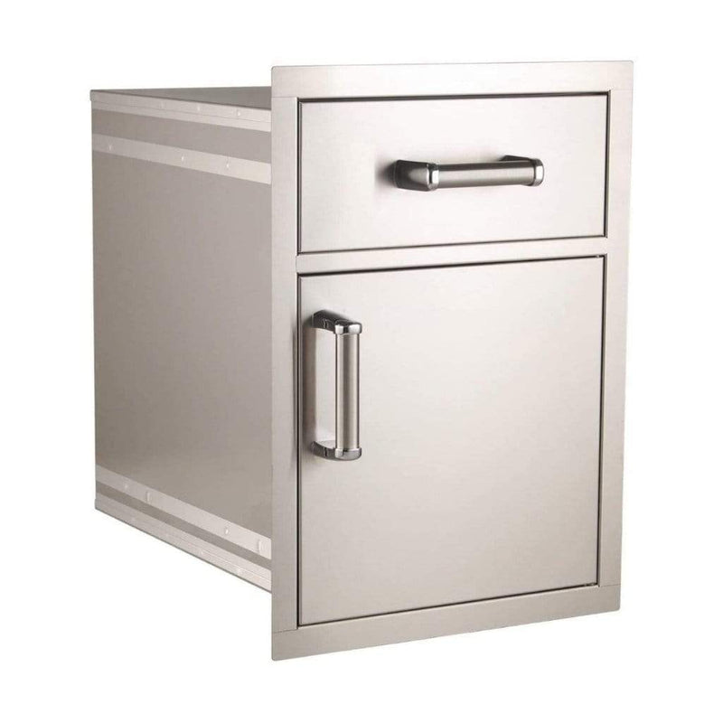 Fire Magic 17" Premium Flush Medium Pantry Door/ Access Drawer Combo (54018S)