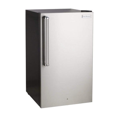 Fire Magic 20"  Premium Compact Refrigerator w/ Stainless Steel Premium Door & Black Cabinet (3598-DR/L)