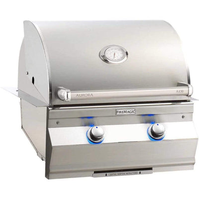 Fire Magic 24" 2-Burner Aurora Built-In Gas Grill w/ Analog Thermometer (A430i)