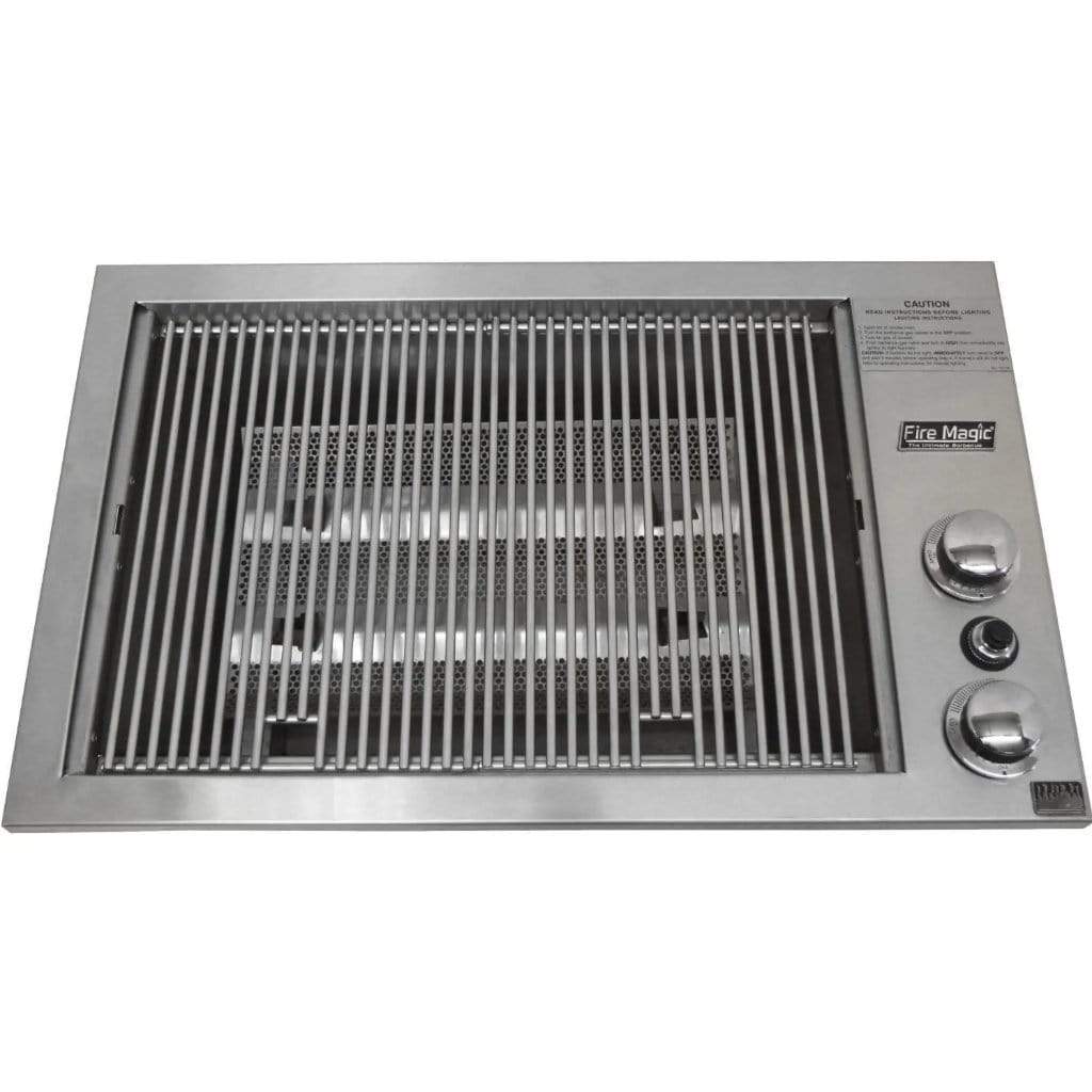 Fire Magic 24" 2-Burner Legacy Deluxe Gourmet Countertop Drop-In Gas Grill (3C-S1S1N-A)