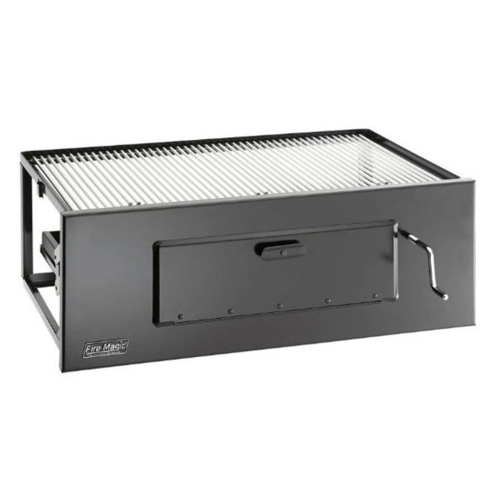 Fire Magic 24" Legacy Lift-A-Fire Built-In Charcoal Grill (3339)