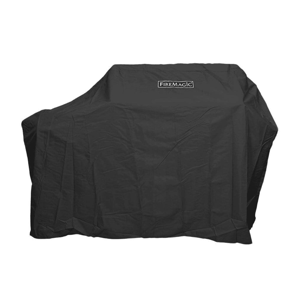 Fire Magic Black Vinyl Cover for Echelon Diamond E790s Freestanding Gas Grills w/ Double Side Burner (25189-20F)