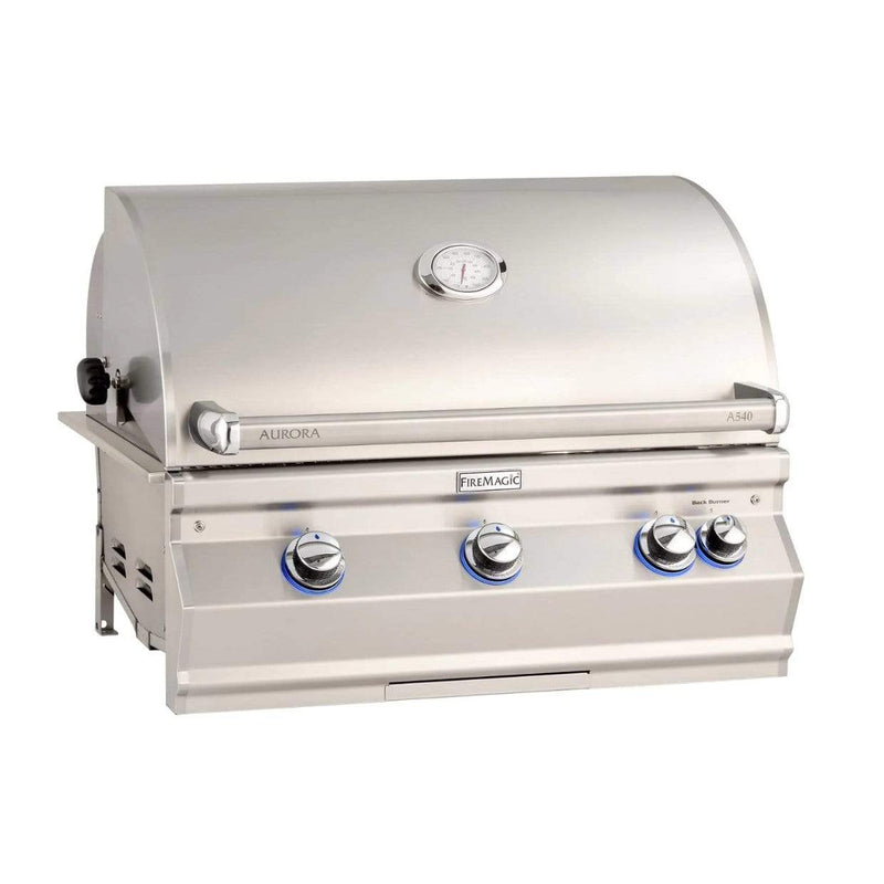Fire Magic 30" 3-Burner Aurora Built-In Gas Grill w/ Analog Thermometer (A540i)