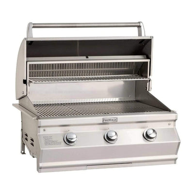 Fire Magic 30" 3-Burner Choice Multi-User Built-In Gas Grill w/ Analog Thermometer (CM540i)