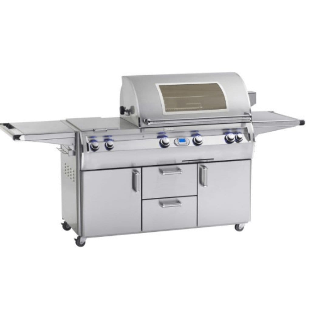 Fire Magic 36" 3-Burner Echelon Diamond Gas Grill w/ Double Side Burner, Rotisserie & Digital Thermometer (E7090s)