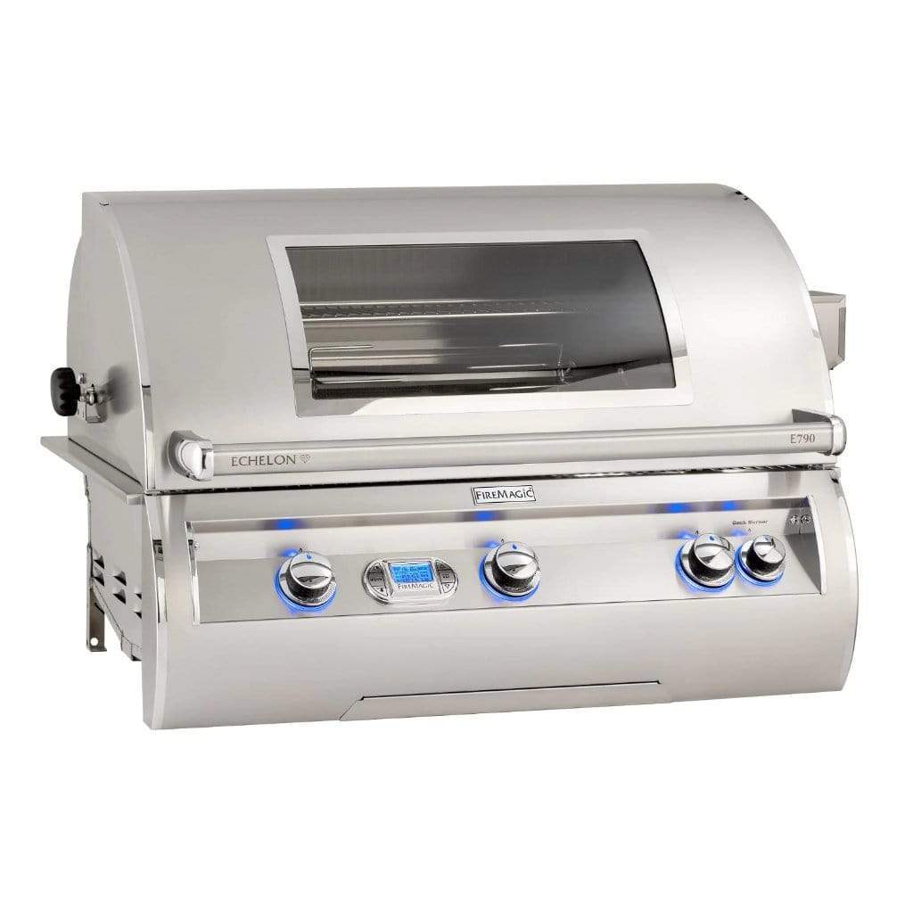 Fire Magic 36" 3-Burner Echelon Diamond Built-In Gas Grill with Rotisserie (E790i)