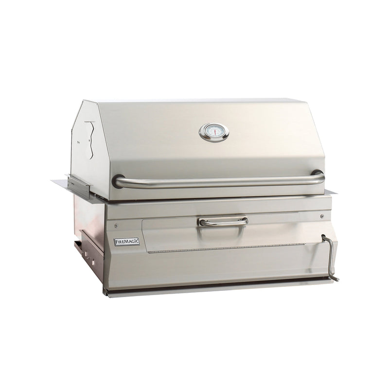 Fire Magic 24" Built-In Charcoal Grill in Stainless Steel Finish (12-SC01C-A)