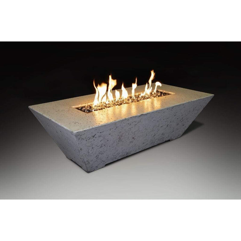 Athena 30"x72" Olympus Rectangle Linear Gas Fire Pit Table