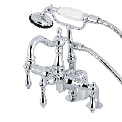Kingston Brass CC6014T1 Vintage Clawfoot Tub Faucet with Hand Shower,