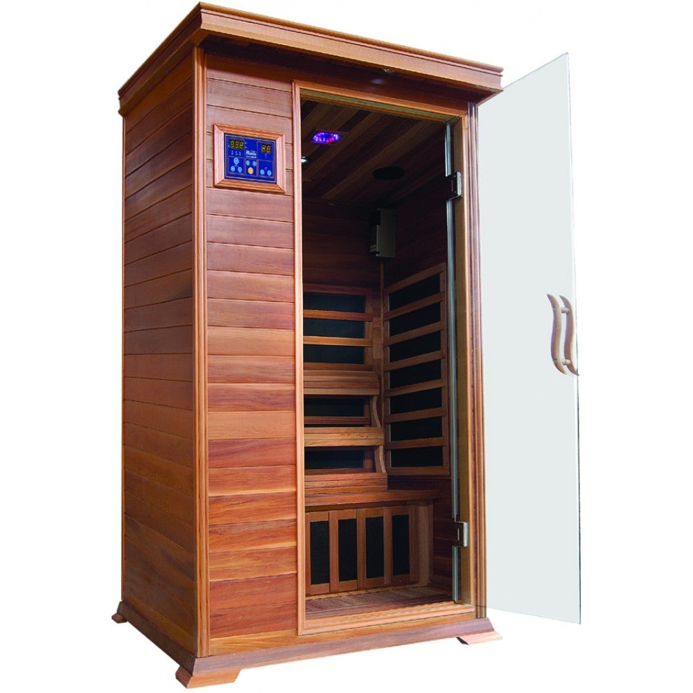 SunRay Sedona 1 Person Cedar Infrared Sauna (HL100K)