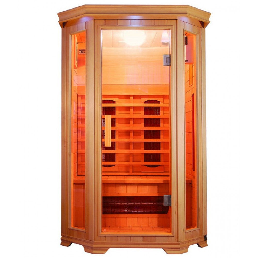 SunRay Heathrow 2-Person Infrared Sauna (HL200W)