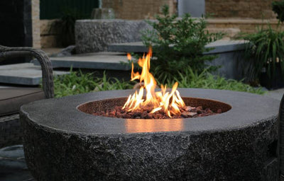 Elementi Fiery Rock Cast Concrete Fire Table (OFG147)