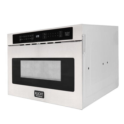 Kucht 24 in. 1.2 Cu. Ft. Microwave Drawer In Stainless Steel, KMD24S