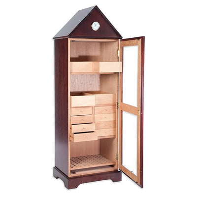 The Verona Tower Cabinet Humidor by Quality Importers