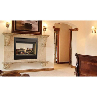 Superior 40" BRT40ST Traditional B-Vent See-Through Gas Fireplace
