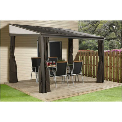 Sojag™ Portland Patio Gazebo Netting and  Curtains Included