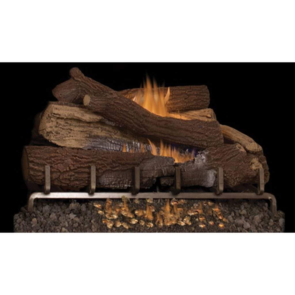 Superior 24" Giant Timbers Mega-Flame Outdoor Concrete Log Set