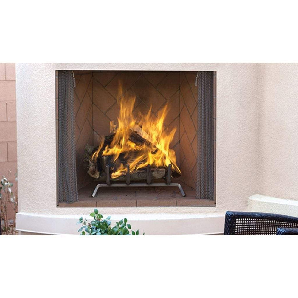 Superior 36" WRE6036 Traditional Wood Burning Outdoor Masonry Fireplace