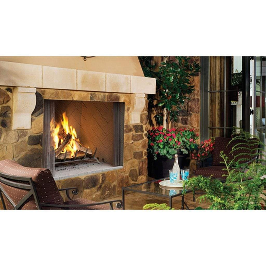 Superior 42" WRE4542 Traditional Wood Burning Outdoor Fireplace