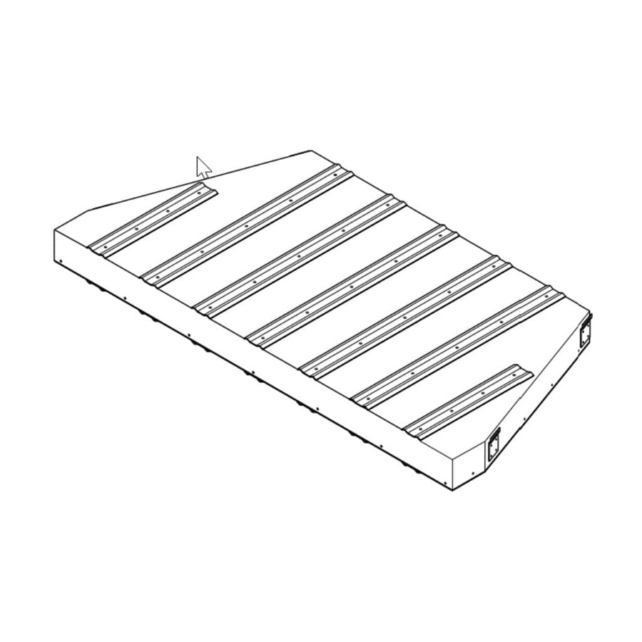 Superior 48" Combustible Floor Protective Hearth Spacer