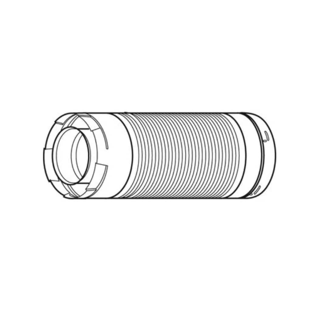 Superior 5" Diameter Section Flex Pipe - 20 1/2" - 44 1/2" Length