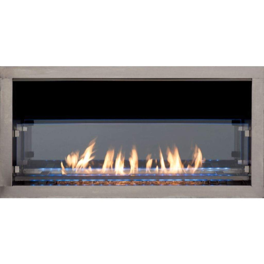 Superior 72" VRE4672 Contemporary Vent-Free Linear Outdoor Fireplace