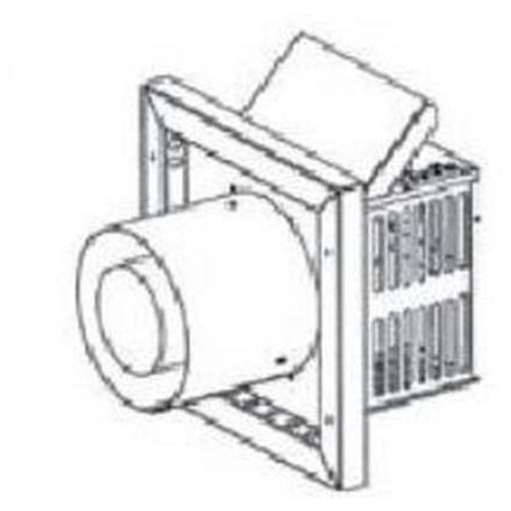 Superior Flex Square Termination with 12" Compressed Flex Vent