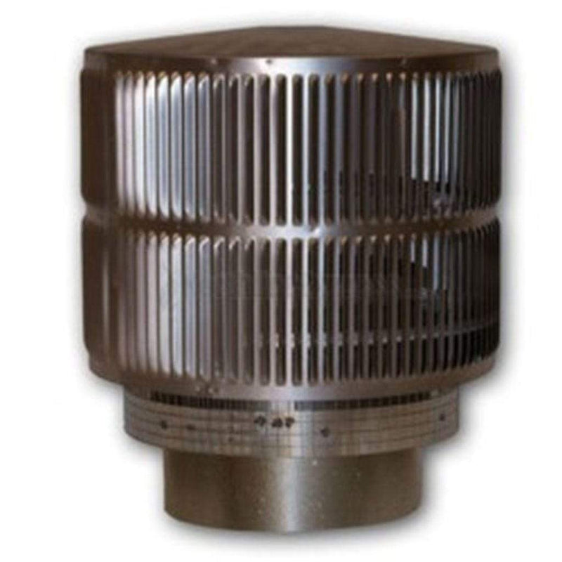 Superior Hi-Temp Round Top Termination with Louvered Screen