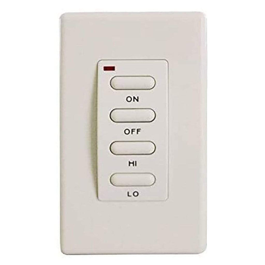 Superior Wireless Wall Mount, On/Off, Hi/Low, Electronic Remote