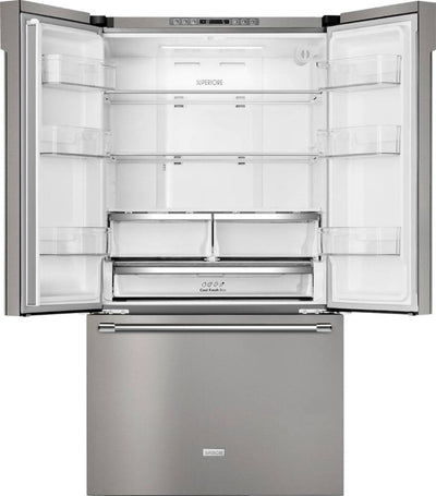 Superiore La Cucina 36" French Door Refrigerator, with Water Dispenser & Ice Maker, in Stainless steel (F_36FFS_)