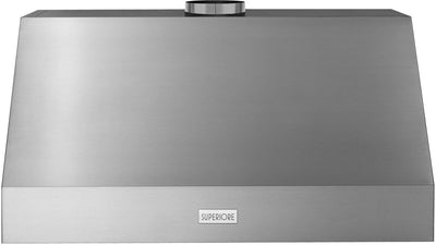 Superiore Pro 36" Pro Style Wall Mount Convertible Hood with 600 CFM, Halogen Lights, in Stainless Steel (HP361BSS)