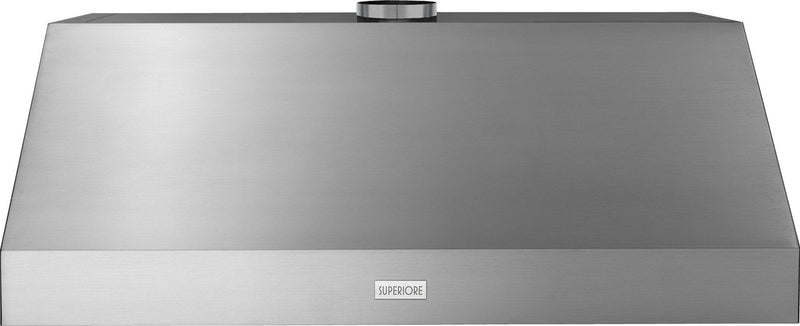 Superiore Pro 48" Pro Style Wall Mount Convertible Hood with 600 CFM, Halogen Lights, in Stainless Steel (HP481BSS)