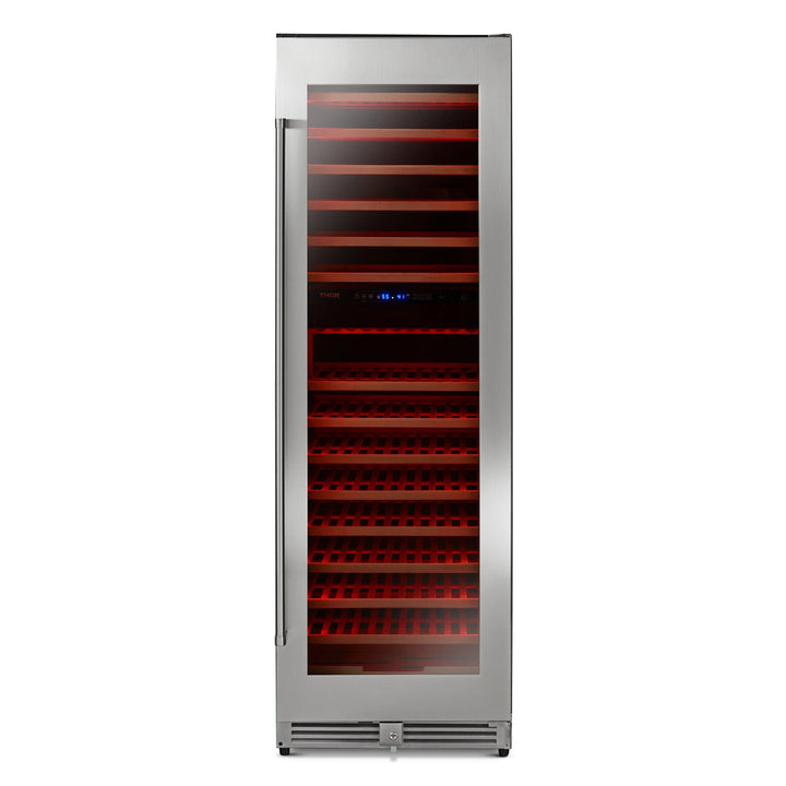 Thor Kitchen 24 Inch Wine Cabinet, Dual Zone 162 Bottles (TWC2403DI)