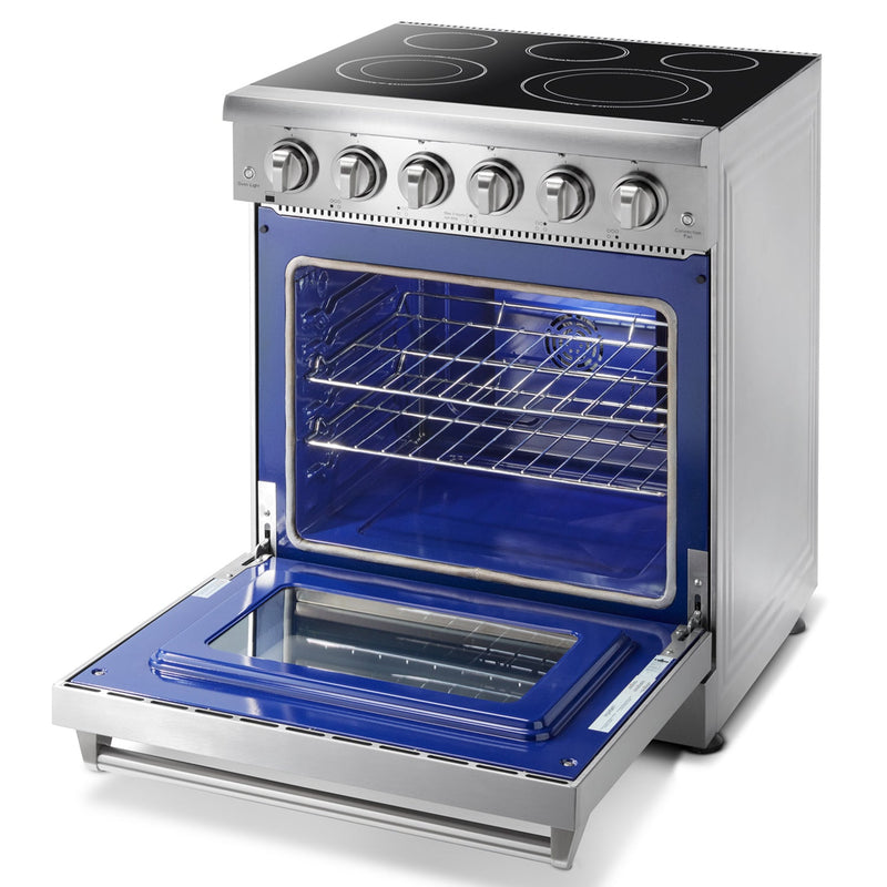 Thor Kitchen 30 Inch Professional Electric Range with 5 Elements and True Convection (HRE3001)