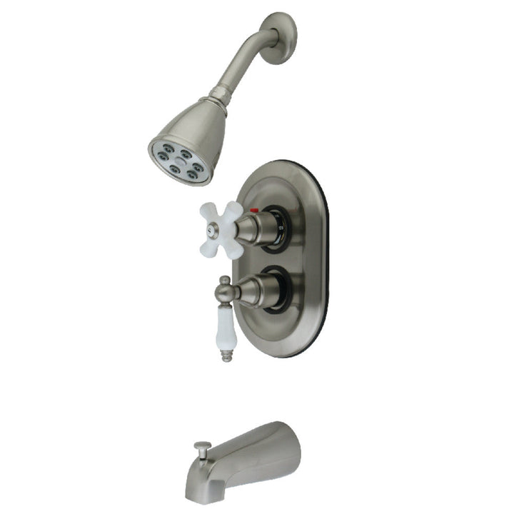 Kingston Brass KS36350PL Tub and Shower Faucet,