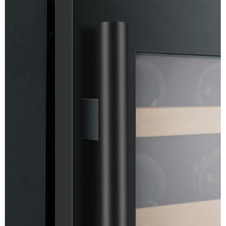 Allavino 24" Wide FlexCount II Tru-Vino 56 Bottle Single Zone Black Left Hinge Wine Refrigerator (VSWR56-1BL20)