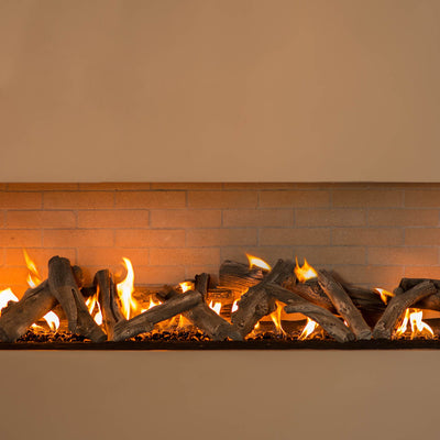 Western Driftwood Linear Vented Gas Logs