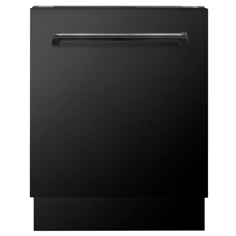 ZLINE 24" Tallac Series 3rd Rack Top Control Dishwasher in Custom Panel Ready with Stainless Steel Tub, 51dBa (DWV-24)
