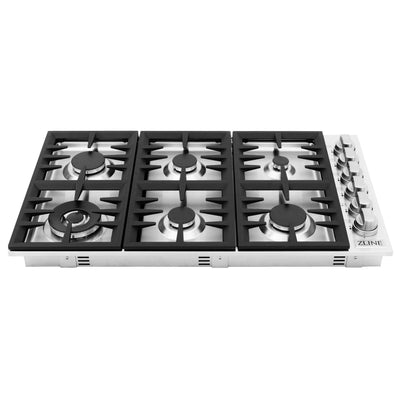ZLINE 36" Dropin Gas Stovetop with 6 Gas Burners (RC36)