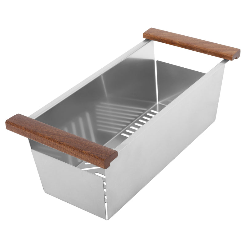 ZLINE 43" Garmisch Undermount Single Bowl Kitchen Sink with Bottom Grid and Accessories (SLS)