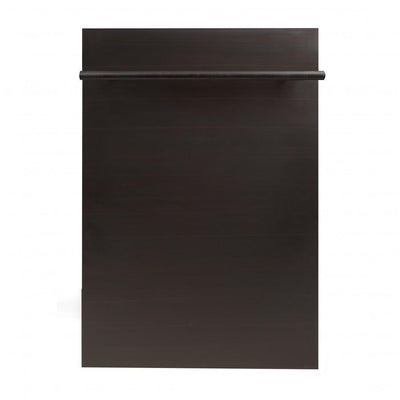 ZLINE 18 in. Compact Top Control Dishwasher 120-Volt with Stainless Steel Tub and Modern Style Handle
