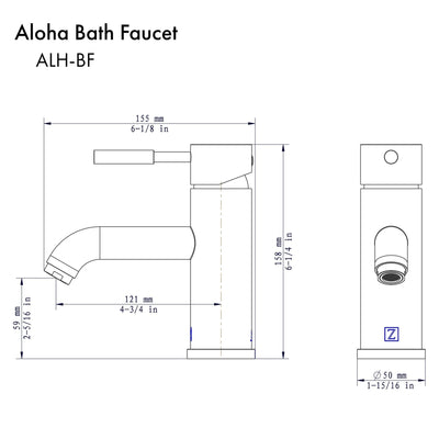 ZLINE Aloha Bath Faucet with Color Options (ALH-BF)