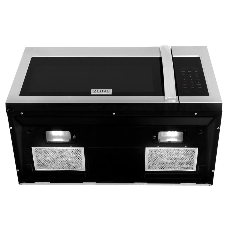 ZLINE Over the Range Convection Microwave Oven with Modern Handle and Sensor Cooking (MWO-OTR)
