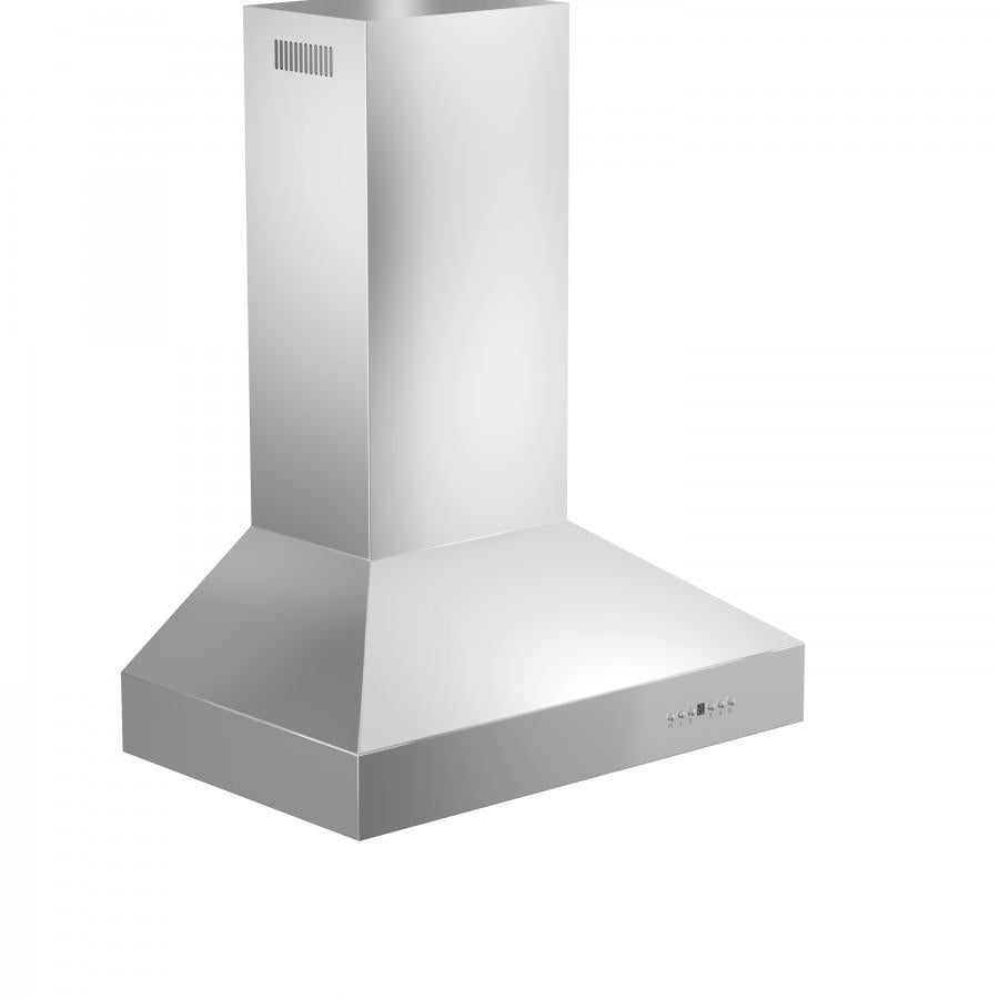 ZLINE Wall Mount Range Hood in Stainless Steel - Includes Remote Blower (697-RD)