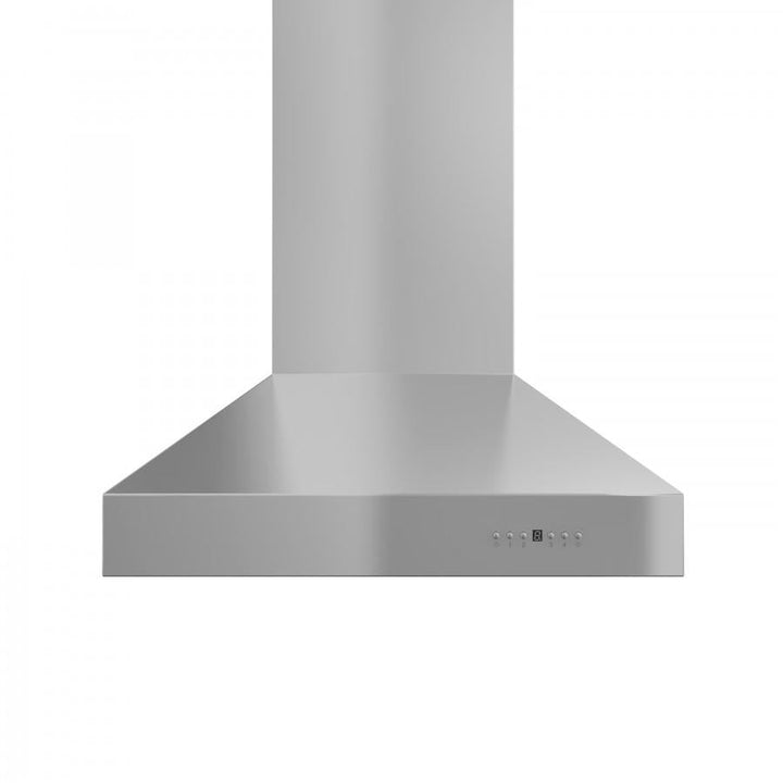 ZLINE Wall Mount Range Hood in Stainless Steel - Includes Remote Blower (697-RD)