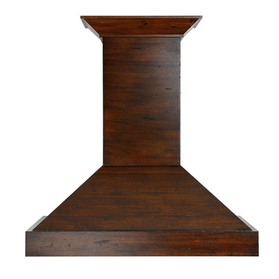 ZLINE Ducted Wooden Wall Mount Range Hood in Walnut with Remote Motor (KBRR-RS)